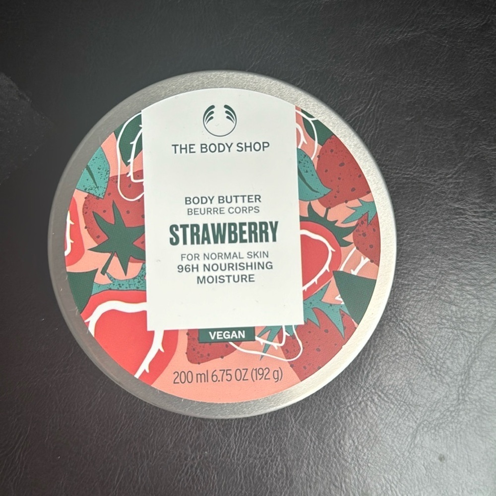 Vegan Body Butter - strawberry ✔️96 hours =4 days of moisture​​​